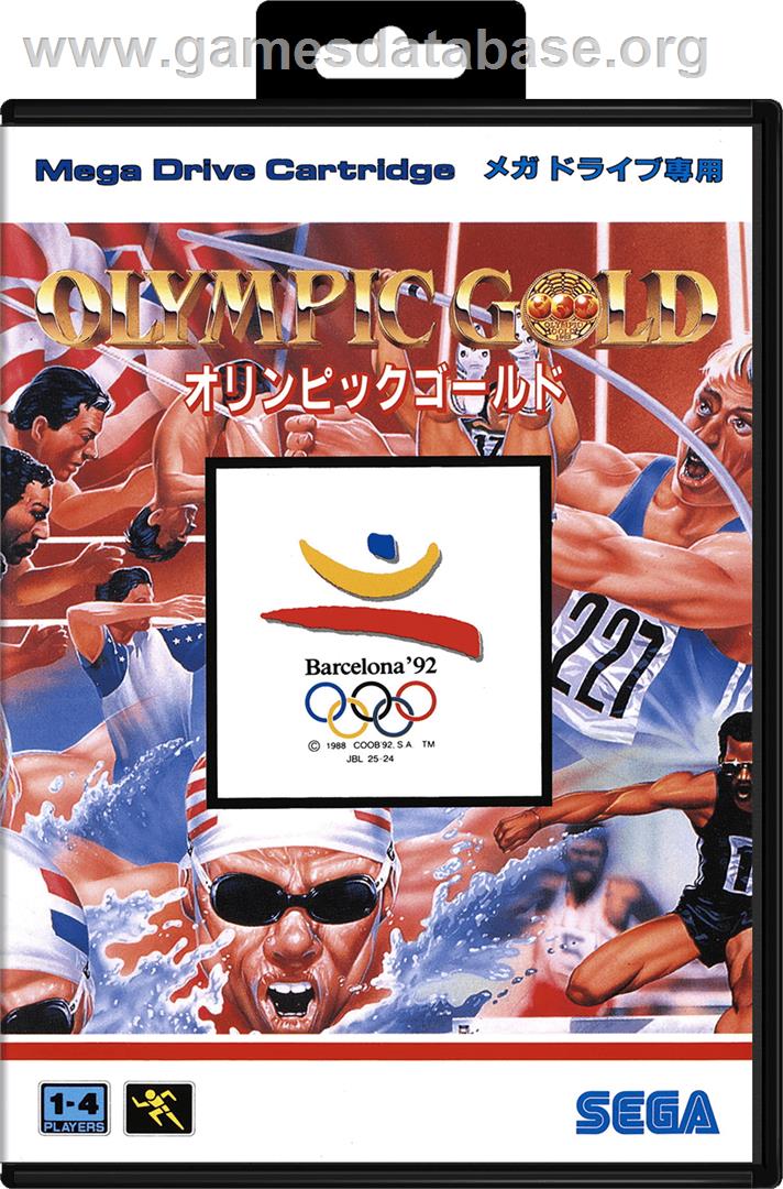 Olympic Gold: Barcelona '92 - Sega Genesis - Artwork - Box