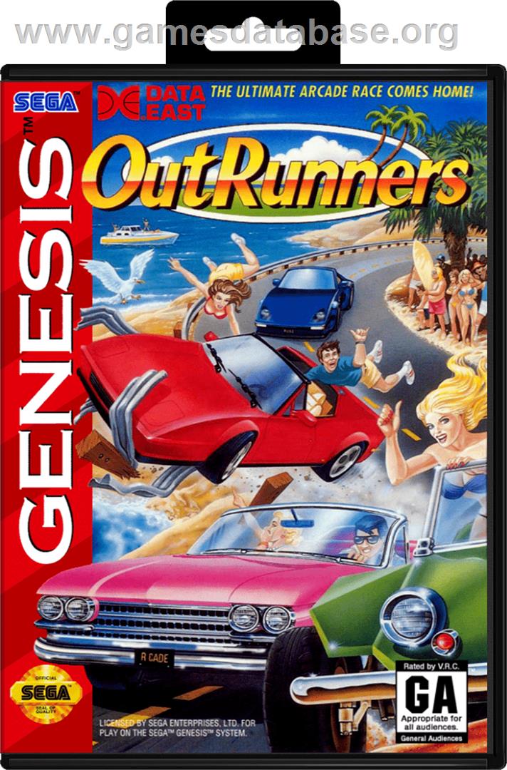 OutRunners - Sega Genesis - Artwork - Box