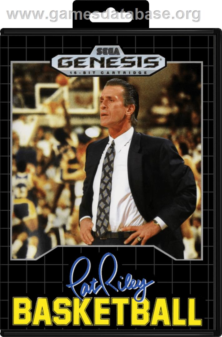 Pat Riley Basketball - Sega Genesis - Artwork - Box