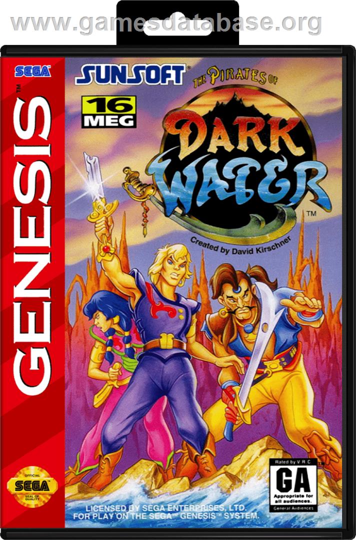 Pirates of Dark Water, The - Sega Genesis - Artwork - Box