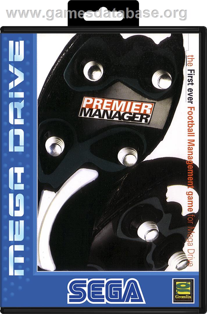 Premier Manager - Sega Genesis - Artwork - Box