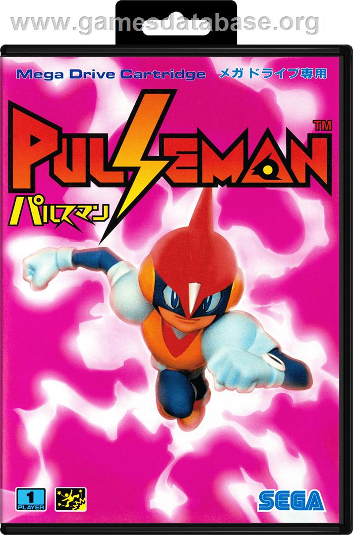 Pulseman - Sega Genesis - Artwork - Box