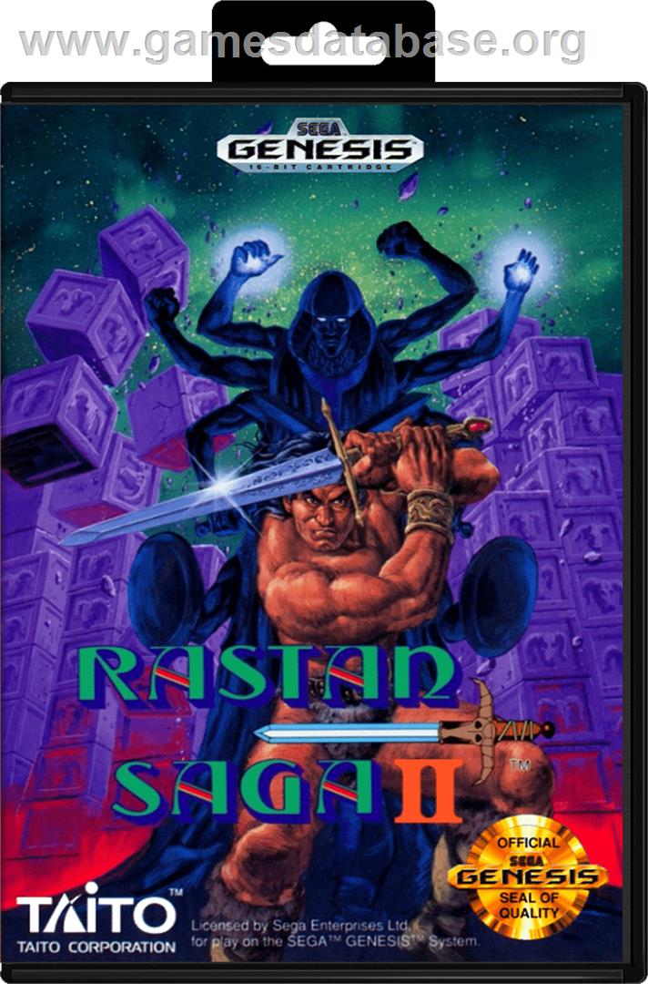 Rastan Saga 2 - Sega Genesis - Artwork - Box