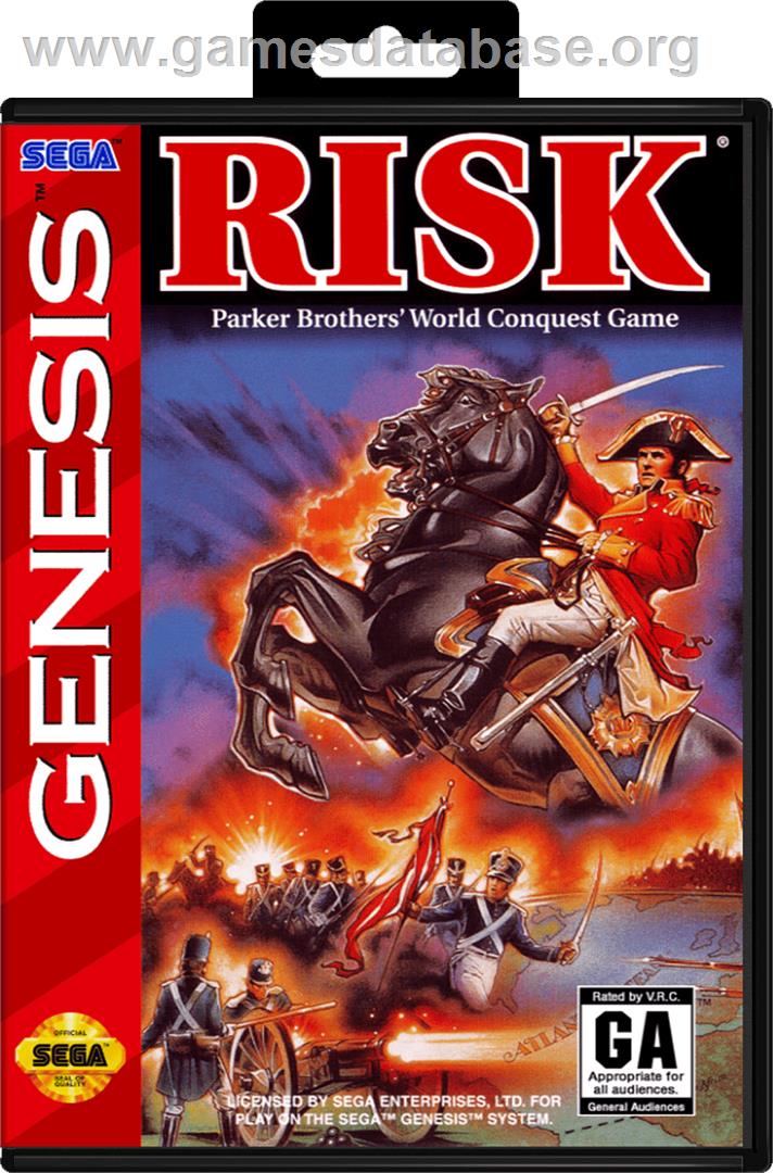 Risk - Sega Genesis - Artwork - Box