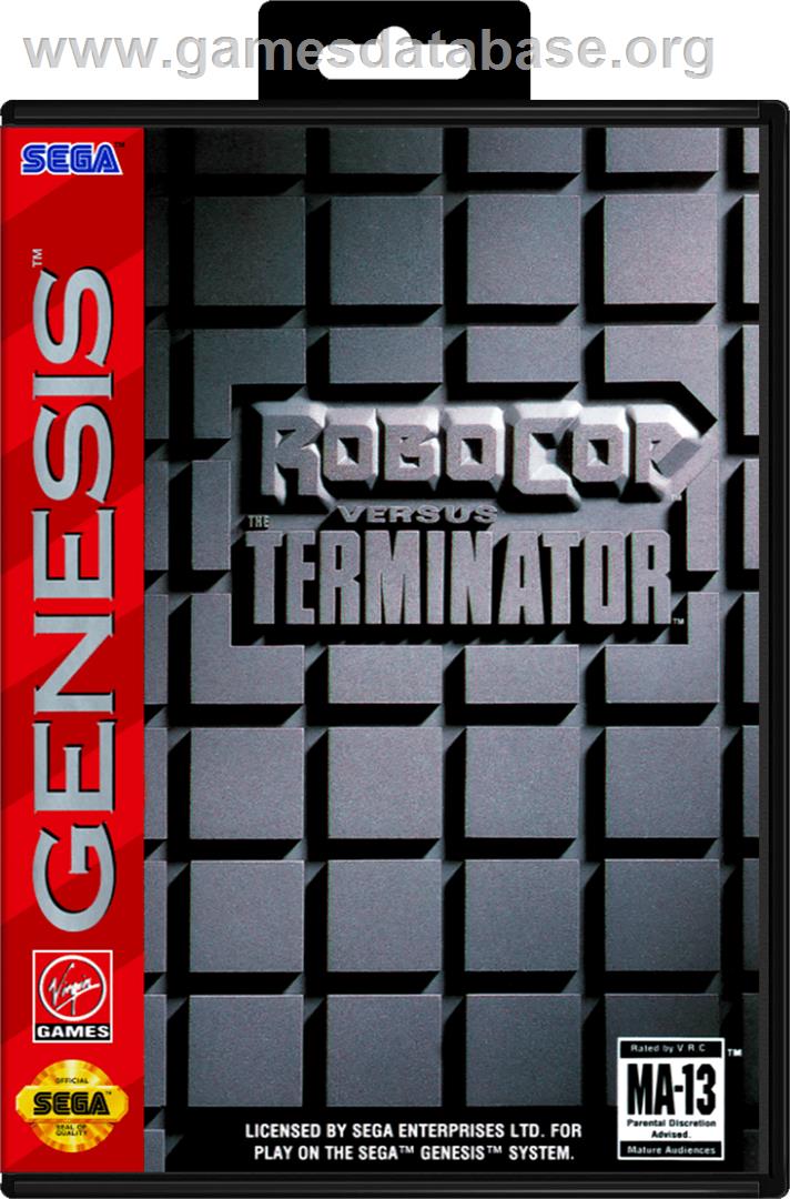 Robocop vs. the Terminator - Sega Genesis - Artwork - Box