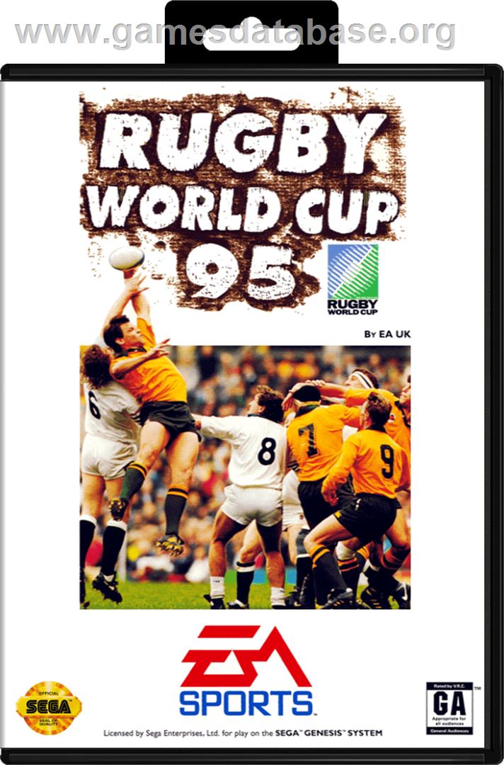 Rugby World Cup 95 - Sega Genesis - Artwork - Box