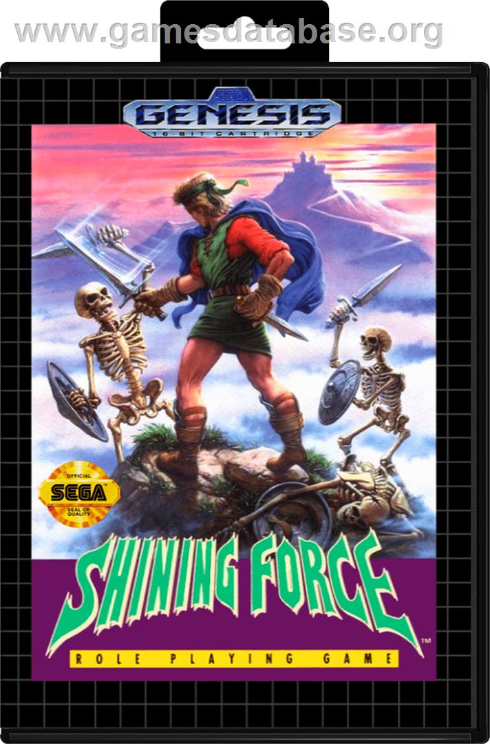 Shining Force: The Legacy of Great Intention - Sega Genesis - Artwork - Box
