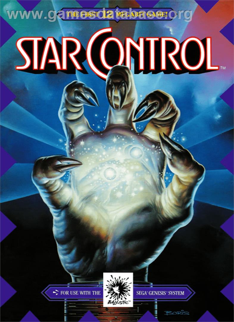 Star Control - Sega Genesis - Artwork - Box