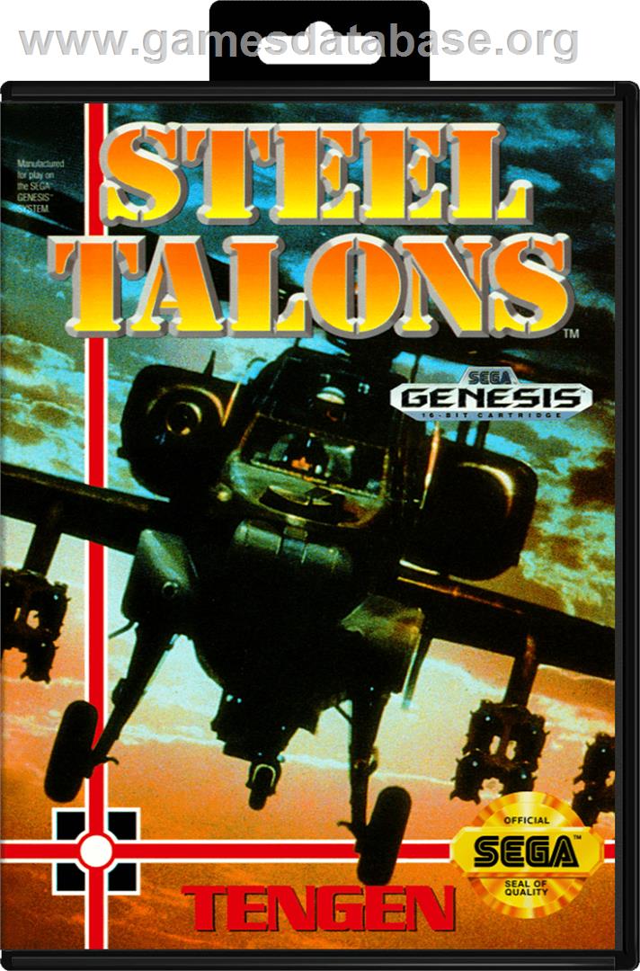 Steel Talons - Sega Genesis - Artwork - Box