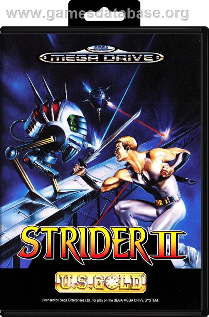 Strider 2 - Sega Genesis - Artwork - Box
