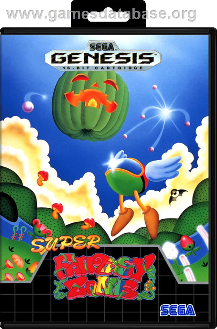 Super Fantasy Zone - Sega Genesis - Artwork - Box