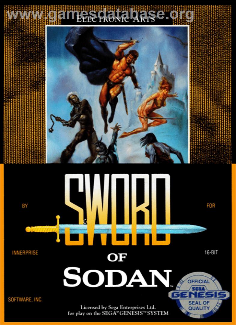 Sword of Sodan - Sega Genesis - Artwork - Box