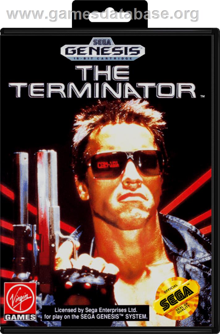 Terminator, The - Sega Genesis - Artwork - Box