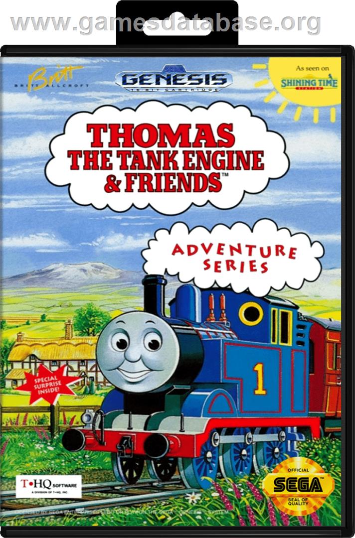 Thomas the Tank Engine & Friends - Sega Genesis - Artwork - Box