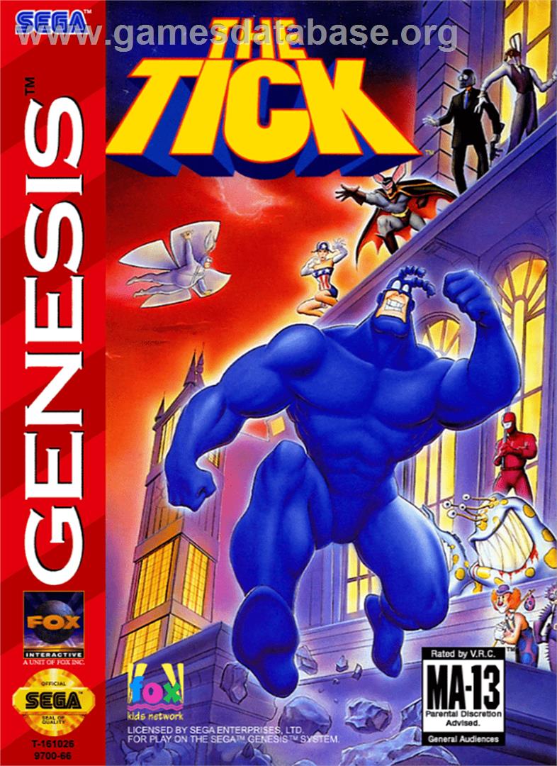 Tick, The - Sega Genesis - Artwork - Box
