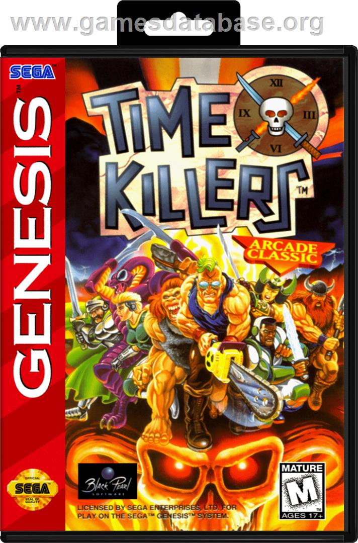 Time Killers - Sega Genesis - Artwork - Box
