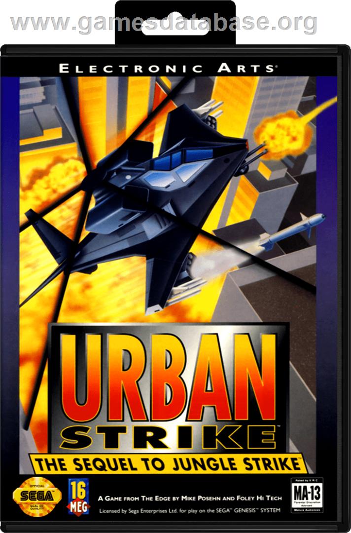 Urban Strike - Sega Genesis - Artwork - Box