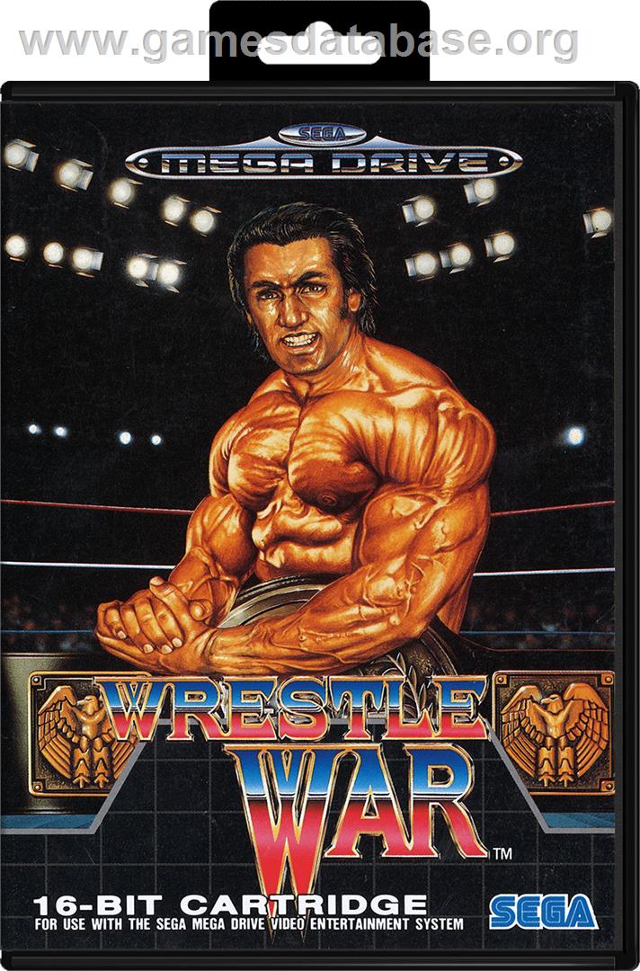 Wrestle War - Sega Genesis - Artwork - Box