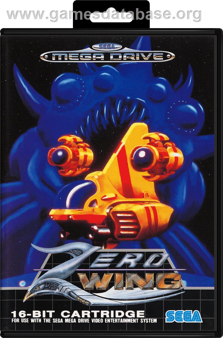 Zero Wing - Sega Genesis - Artwork - Box
