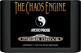 Cartridge artwork for Chaos Engine, The on the Sega Genesis.