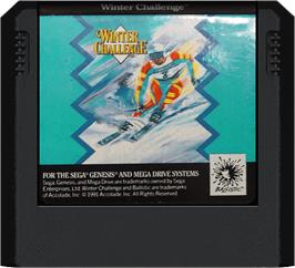 Cartridge artwork for Games: Winter Challenge, The on the Sega Genesis.