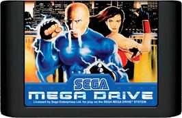Cartridge artwork for Streets of Rage 3 on the Sega Genesis.