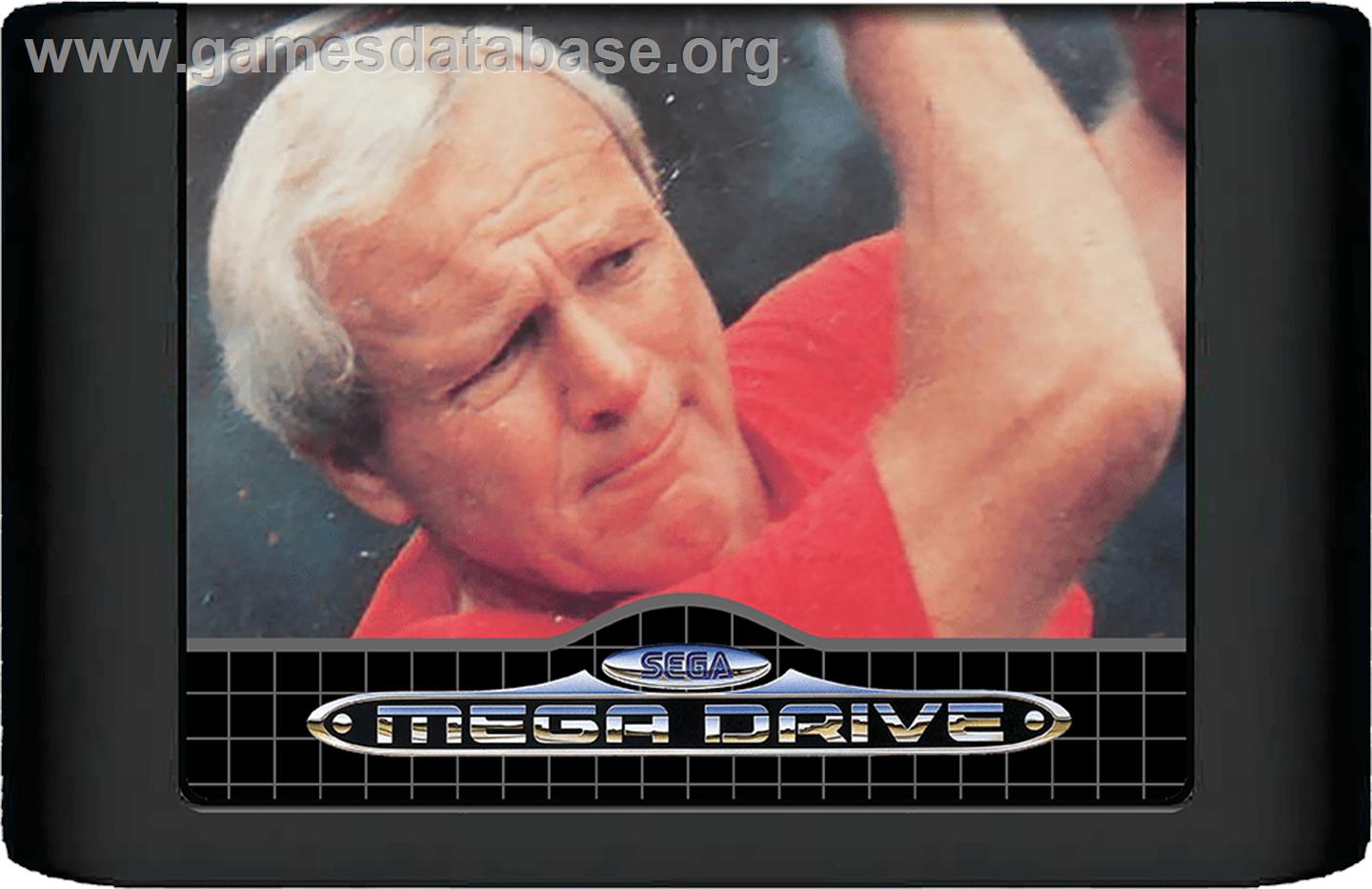 Arnold Palmer Tournament Golf - Sega Genesis - Artwork - Cartridge
