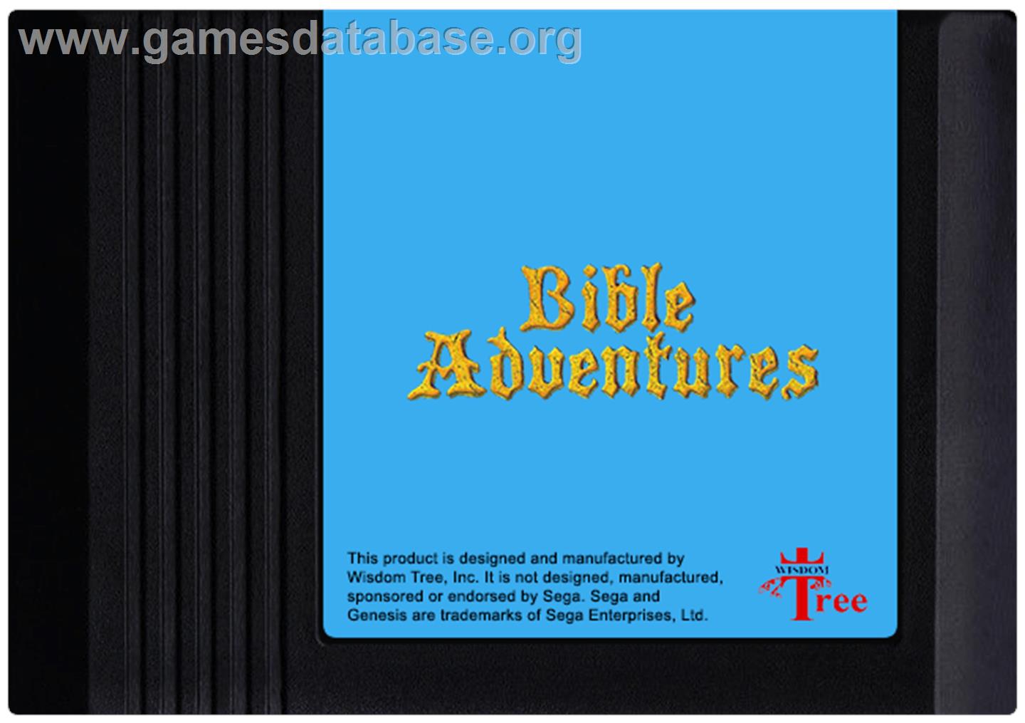 Bible Adventures - Sega Genesis - Artwork - Cartridge