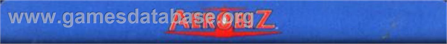 Aerobiz - Sega Genesis - Artwork - Cartridge Top