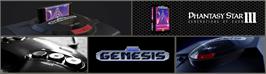 Arcade Cabinet Marquee for Phantasy Star 3: Generations of Doom.