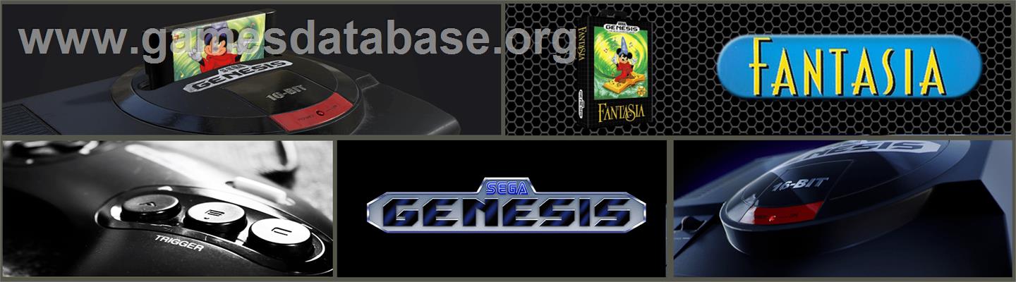 Fantasia - Sega Genesis - Artwork - Marquee