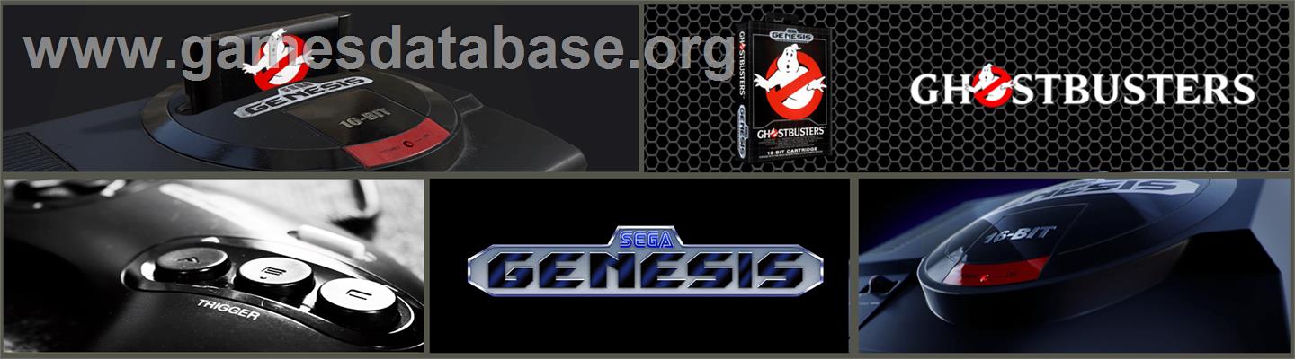 Ghostbusters - Sega Genesis - Artwork - Marquee