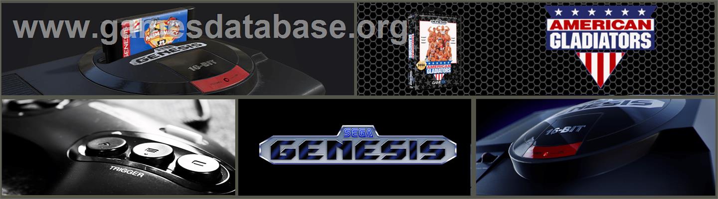 Global Gladiators - Sega Genesis - Artwork - Marquee