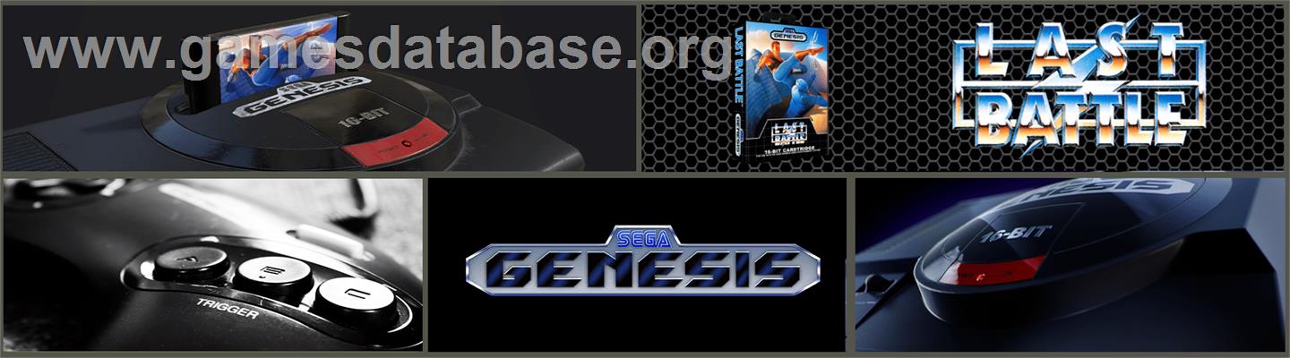 Last Battle - Sega Genesis - Artwork - Marquee