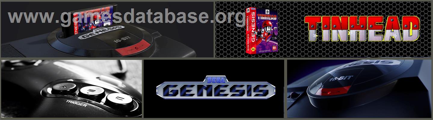 Tin Head - Sega Genesis - Artwork - Marquee