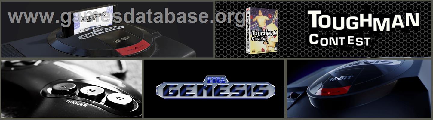 Toughman Contest - Sega Genesis - Artwork - Marquee