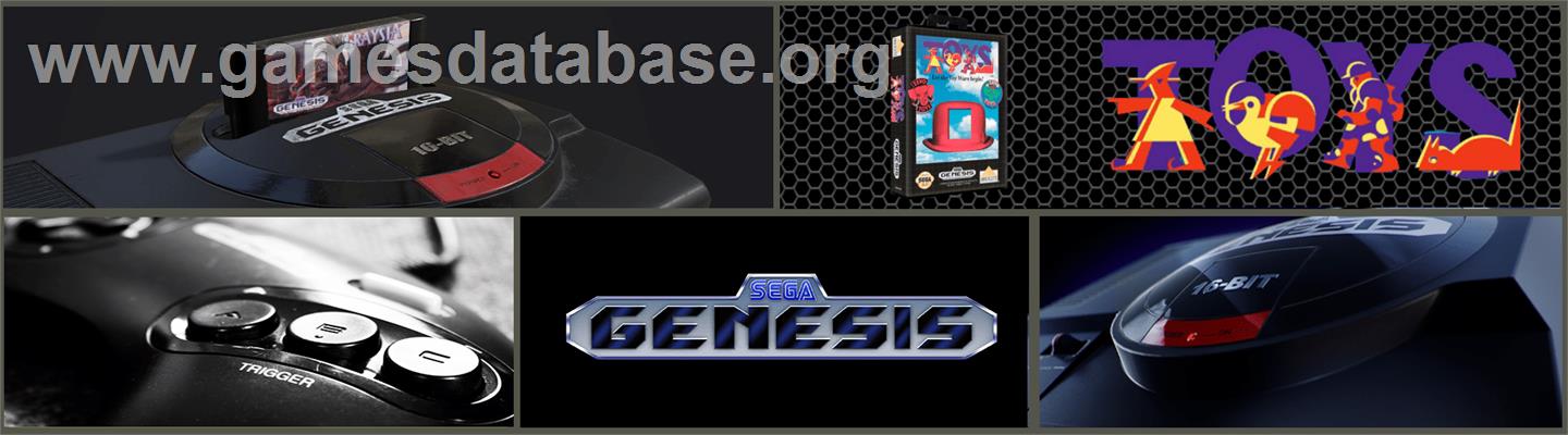 Toys - Sega Genesis - Artwork - Marquee