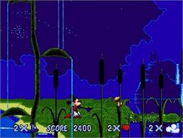 In game image of Fantasia on the Sega Genesis.