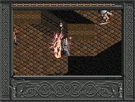 In game image of Immortal, The on the Sega Genesis.