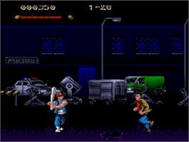 In game image of Last Action Hero on the Sega Genesis.