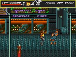 In game image of Mega Games 2 on the Sega Genesis.