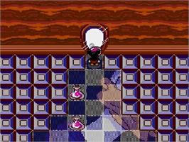 In game image of Mickey's Ultimate Challenge on the Sega Genesis.