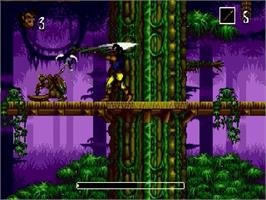 In game image of Pirates of Dark Water, The on the Sega Genesis.