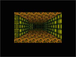 In game image of Shining in the Darkness on the Sega Genesis.