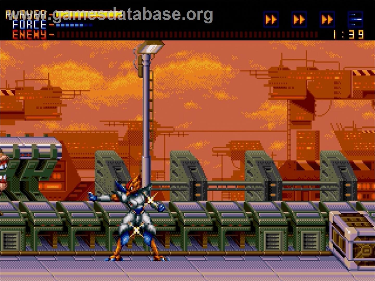 Alien Soldier - Sega Genesis - Artwork - In Game