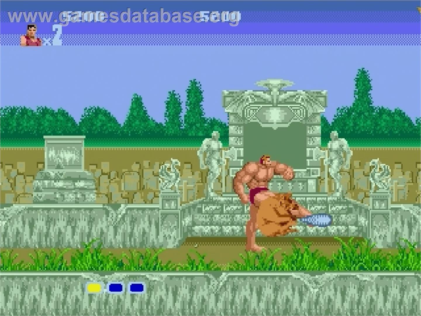 Altered Beast - Sega Genesis - Artwork - In Game