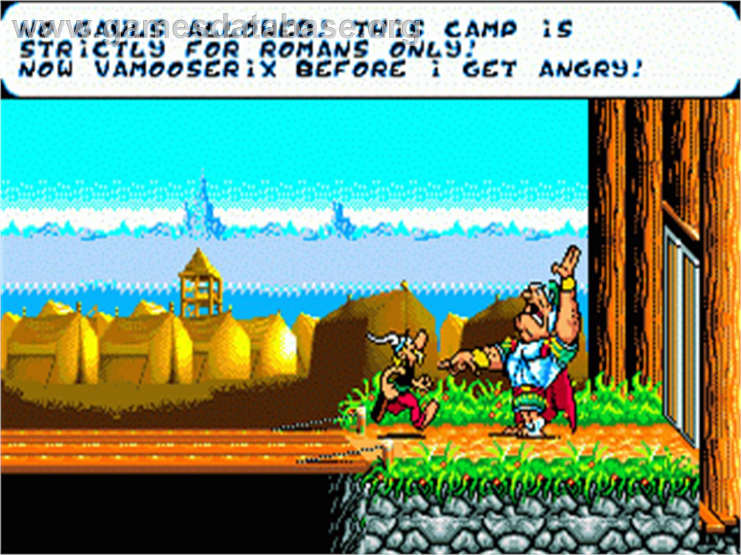 Asterix and the Power of the Gods - Sega Genesis - Artwork - In Game