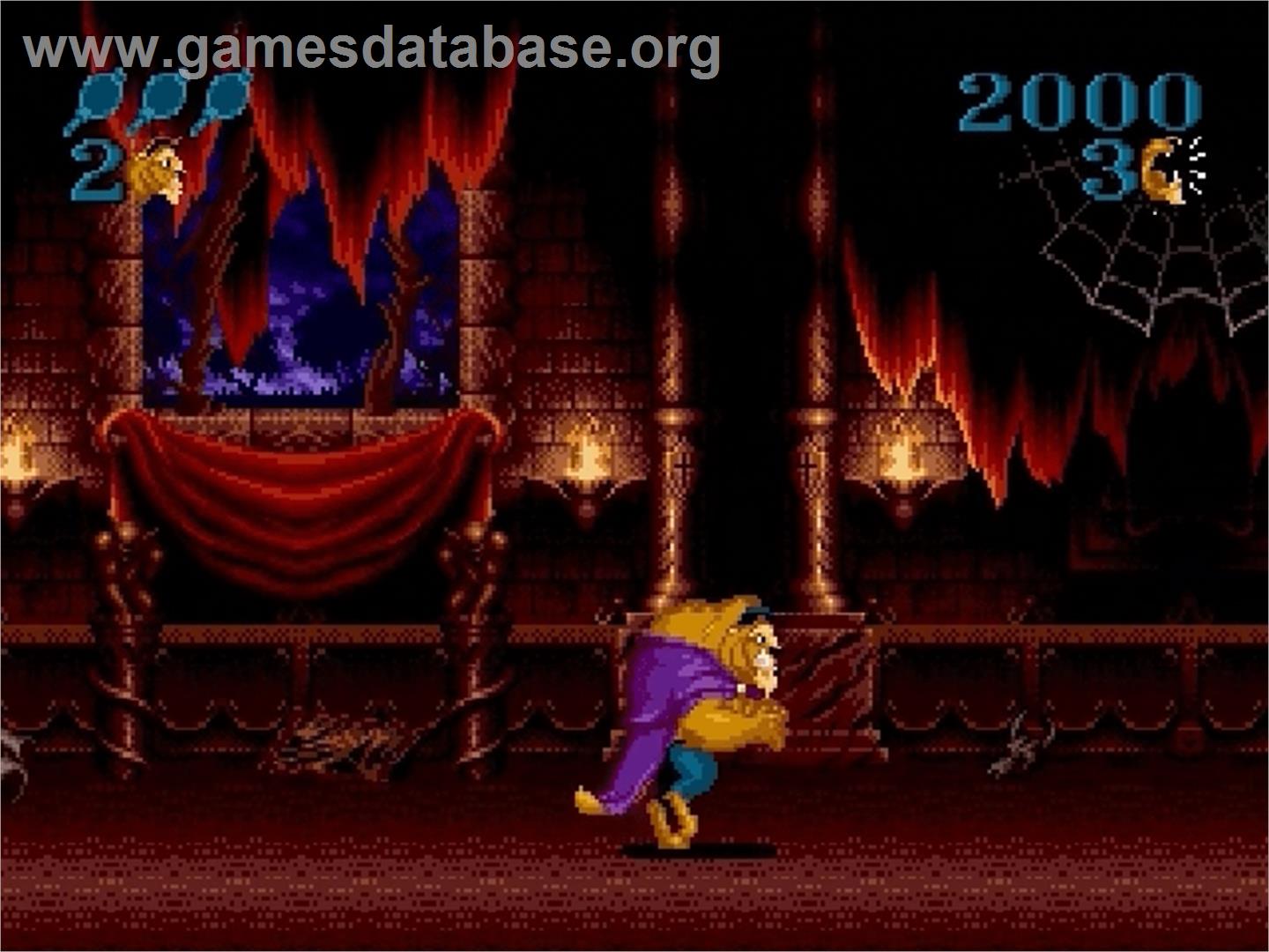 Beauty and the Beast: Roar of the Beast - Sega Genesis - Artwork - In Game
