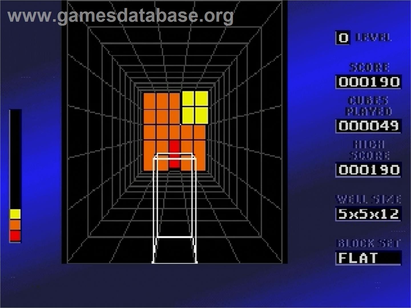 Blockout - Sega Genesis - Artwork - In Game