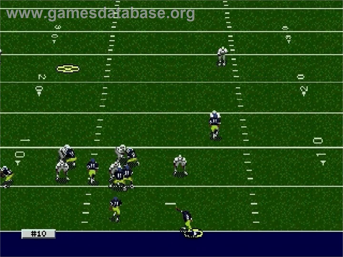 College Football's National Championship - Sega Genesis - Artwork - In Game